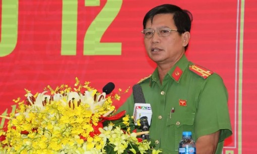 Công an Long An công bố quyết định của Bộ Công an về điều động nhân sự lãnh đạo
