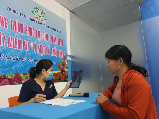 Đồng Tháp: Người lao động được chụp phổi miễn phí