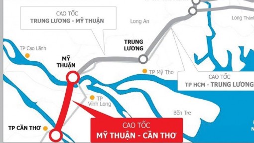 Cuối năm 2020 sẽ khởi công cao tốc Mỹ Thuận - Cần Thơ