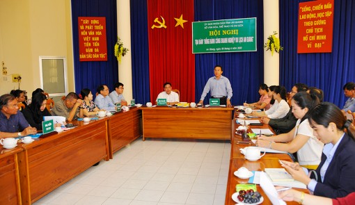 Sở Văn hóa - Thể thao và Du lịch tọa đàm “Đồng hành cùng doanh nghiệp du lịch An Giang”