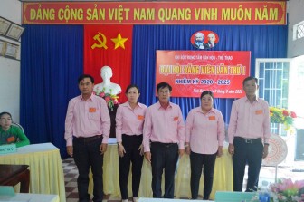 Đại hội đảng viên Trung tâm Văn hóa – Thể thao huyện Tịnh Biên (nhiệm kỳ 2020-2025)