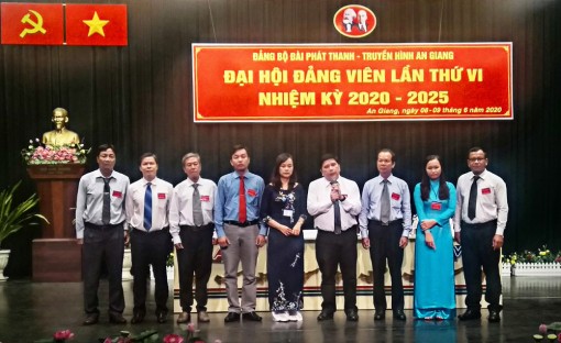 Đồng chí Nguyễn Văn Lên tái đắc cử Bí thư Đảng ủy Đài Phát thanh-Truyền hình An Giang nhiệm kỳ 2020-2025