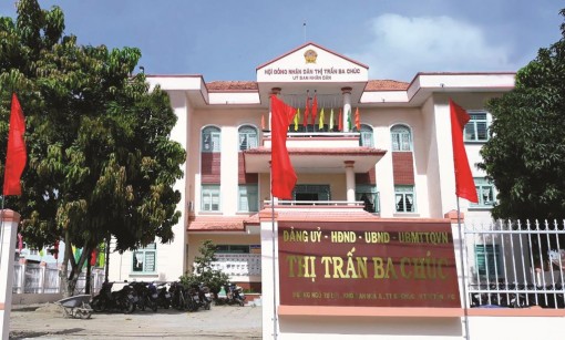 Chào mừng Đại hội đại biểu Đảng bộ thị trấn Ba Chúc lần thứ X, nhiệm kỳ 2020-2025: Ba Chúc phát huy lợi thế đô thị vùng biên