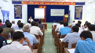 Phú Tân tuyên truyền phát triển Hợp tác xã nông nghiệp năm 2020