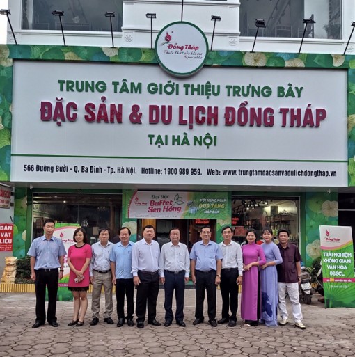 Ra mắt Trung tâm Giới thiệu Trưng bày Đặc sản và Du lịch Đồng Tháp