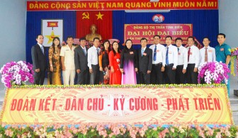 Đại hội Đảng bộ thị trấn Tịnh Biên nhiệm kỳ 2020-2025 thành công tốt đẹp