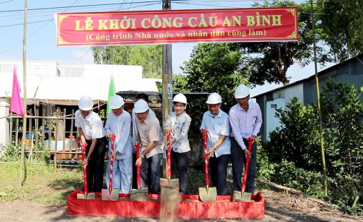 Châu Thành khẩn trương hoàn thành các công trình chào mừng Đại hội Đảng các cấp