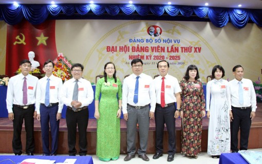 Đồng chí Lê Nguyên Châu đắc cử Bí thư Đảng ủy Sở Nội vụ An Giang nhiệm kỳ 2020-2025