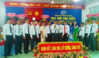 Đại hội Đảng bộ thị trấn Nhà Bàng nhiệm kỳ 2020-2025 thành công tốt đẹp