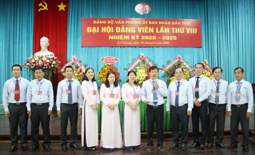 Đồng chí Nguyễn Bảo Trung tái đắc cử Bí thư Đảng ủy Văn phòng UBND tỉnh An Giang nhiệm kỳ 2020-2025