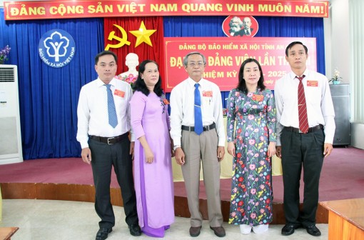 Đại hội Đảng bộ Bảo hiểm xã hội tỉnh An Giang nhiệm kỳ 2020-2025