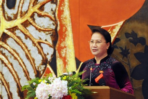 Chủ tịch Quốc hội gặp mặt những người làm báo tiêu biểu