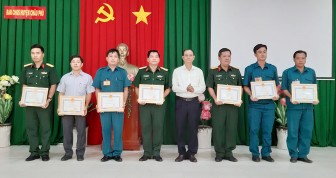 Châu Phú: Sơ kết 5 năm thực hiện Nghị định 74 của Chính phủ về phòng không nhân dân