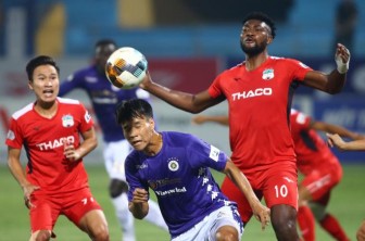 V-League sau 4 vòng: Hà Nội FC bước hụt, HAGL chưa tạo đột phá