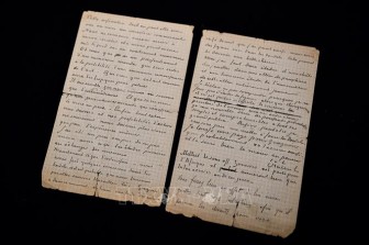 Đấu giá bức thư viết tay của danh họa Vincent Van Gogh và Paul Gauguin