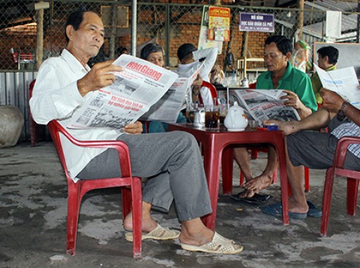 Hậu Giang: Xây dựng các mô hình đọc báo Đảng