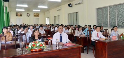Khai giảng lớp trung cấp Lý luận chính trị - Hành chính B144, niên khóa 2020-2021
