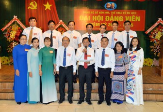 Đồng chí Nguyễn Khánh Hiệp tái đắc cử Bí thư Đảng ủy Sở Văn hóa – Thể thao và Du lịch An Giang nhiệm kỳ 2020-2025