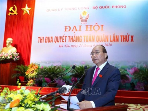 Thủ tướng: Thi đua quyết thắng phải thể hiện sức mạnh của quân đội