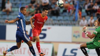 Đánh bại B.Bình Dương, Hà Nội FC chấm dứt chuỗi trận không thắng