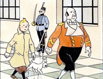 Đấu giá trang bìa trong bộ comic 'Những cuộc phiêu lưu của Tintin'