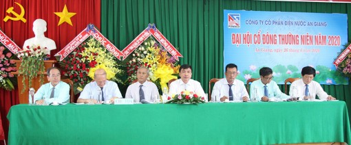 Đại hội cổ đông thường niên Công ty Cổ phần Điện Nước An Giang