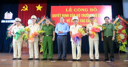 Đại tá Đinh Văn Nơi giữ chức vụ Giám đốc Công an tỉnh An Giang