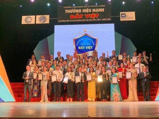 Tôn vinh Thương hiệu mạnh đất Việt lần thứ V năm 2020