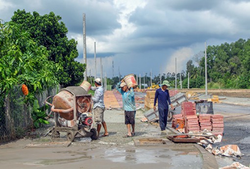 Nỗ lực xây dựng khu tái định cư