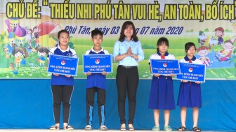 Phú Tân khai mạc Trại hè thiếu nhi năm 2020