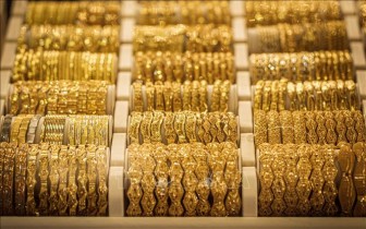 Giá vàng thế giới tăng 0,5% trong tuần qua
