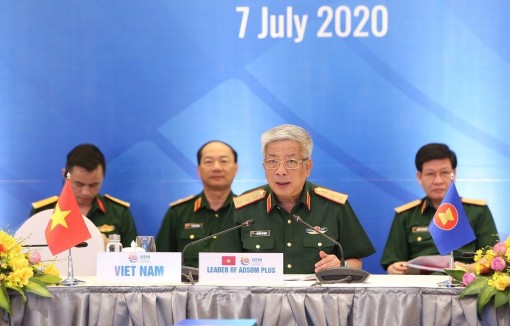 Hội nghị trực tuyến Quan chức Quốc phòng cấp cao ASEAN mở rộng
