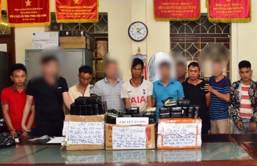 Liên tiếp 'bóc' 3 đường dây tội phạm ma túy, thu nhiều súng đạn