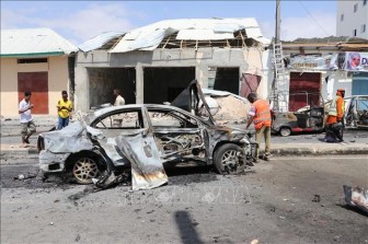 Hai cảnh sát thiệt mạng, một người bị thương do nổ bom tại Mogadishu, Somalia