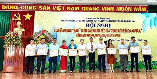Động lực thi đua từ phong trào xây dựng danh hiệu văn hóa