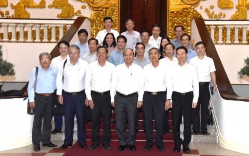 Thủ tướng làm việc với lãnh đạo chủ chốt tỉnh Bến Tre