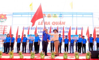 Ra quân Chiến dịch “Mùa hè tình nguyện” tỉnh An Giang lần thứ XVIII năm 2020