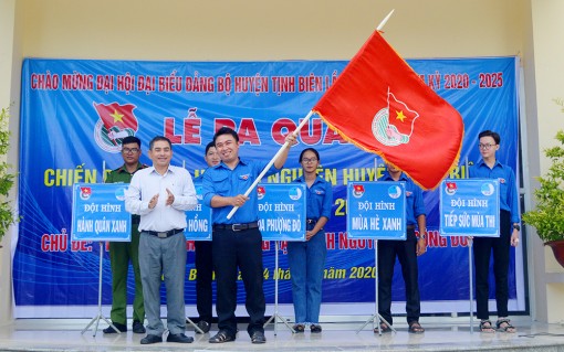 Huyện đoàn Tịnh Biên: Ra quân chiến dịch “Mùa hè tình nguyện”
 năm 2020