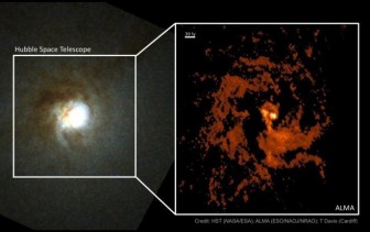 Phát hiện thiên hà ma quái mang "trái tim kho báu" 550.000 Mặt Trời