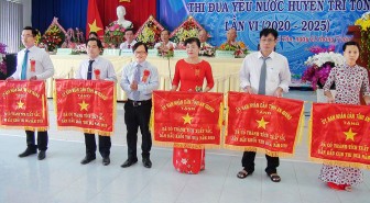 Phong trào thi đua yêu nước huyện Tri Tôn phát triển sâu rộng