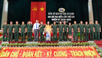 Bế mạc Đại hội đại biểu Đảng bộ Quân sự tỉnh An Giang lần thứ XII (nhiệm kỳ 2020-2025)