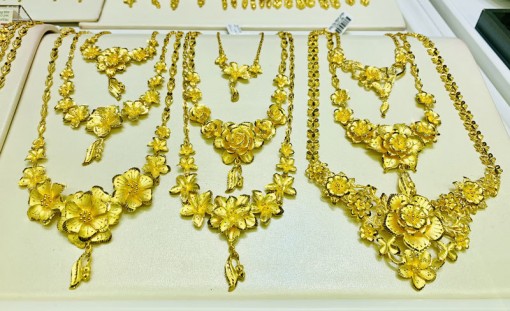 Vàng tăng dữ dội, vượt xa 54 triệu đồng/lượng