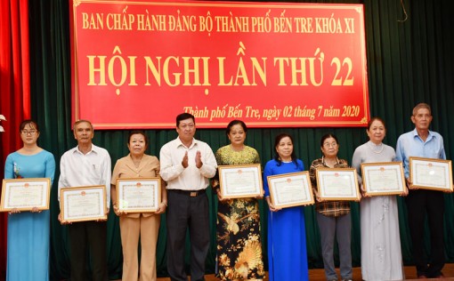 TP. Bến Tre quan tâm nâng cao chất lượng đội ngũ cán bộ