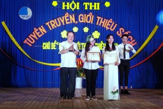 Phú Tân tổ chức Hội thi tuyên truyền, giới thiệu sách năm 2020