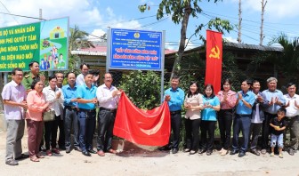 Liên đoàn Lao động tỉnh An Giang khánh thành công trình chào mừng Đại hội Đảng bộ các cấp