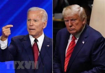 Ông Joe Biden tiếp tục chiếm ưu thế so với Tổng thống Donald Trump