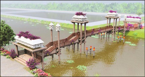 Cầu kiều Trà Sư