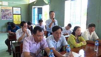 Đại biểu HĐND tỉnh, huyện tiếp xúc cử tri 3 xã huyện Phú Tân