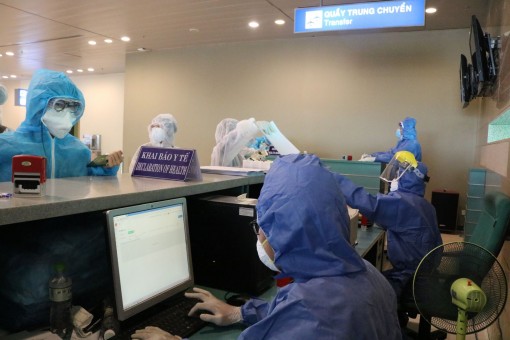 Quy trình kiểm soát COVID-19 các chuyến bay quốc tế của sân bay Cần Thơ