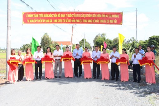 Thoại Sơn với những công trình ý nghĩa chào mừng Đại hội Đảng bộ huyện